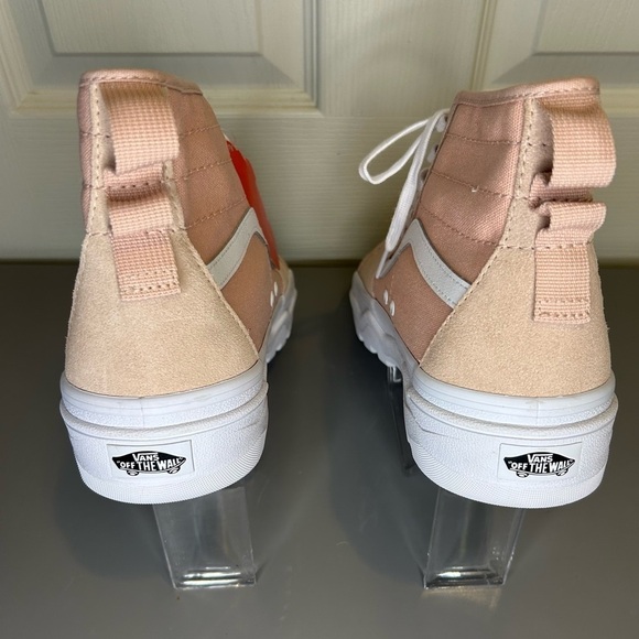 “Vans” NWT ‘Dusty Rose’ Pink High Tops Wafflecup Sole Size 11 Women’s 9.5 Men’s - Picture 6 of 13
